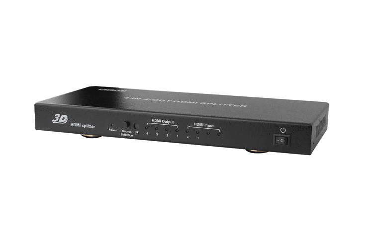 LINK-MI LM-MX41 4 In 4 Out HDMI Splitter 3D Video