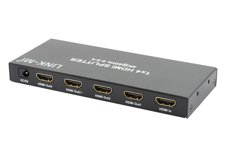 LINK-MI LM-SP06S HDMI 2.0 1x4 HDMI Splitter, HDCP2.2