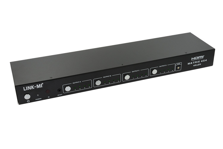 LINK-MI LM-MX44-ARC 4 By 4 HDMI Matrix with ARC