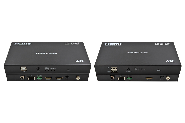 LINK-MI LM-UHE02 120M AV Over IP Extender With KVM IR RS232 Loop Out 4K@60Hz