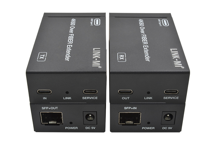 LINK-MI LM-OF03U 4K60 USB-C over Fiber Extender